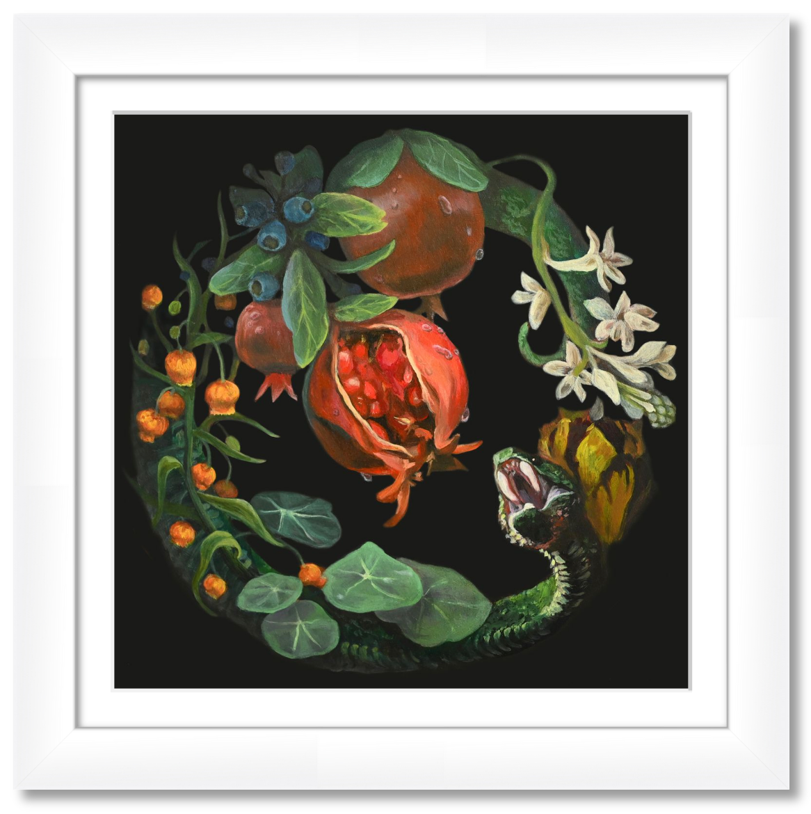 "Bite Me" Framed Print